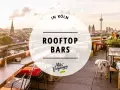 Genieße den Sonnenuntergang über Köln in einer stylischen Rooftop Bar. Perfekt für entspannte Abende mit Freunden.