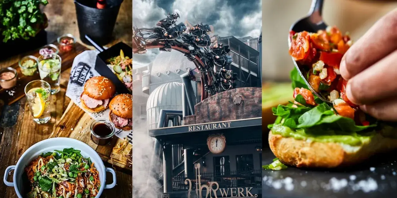 Leckeres Essen im Phantasialand: Burger, Bowl & frische Zutaten. Ein Restaurant mit einzigartiger Atmosphäre.