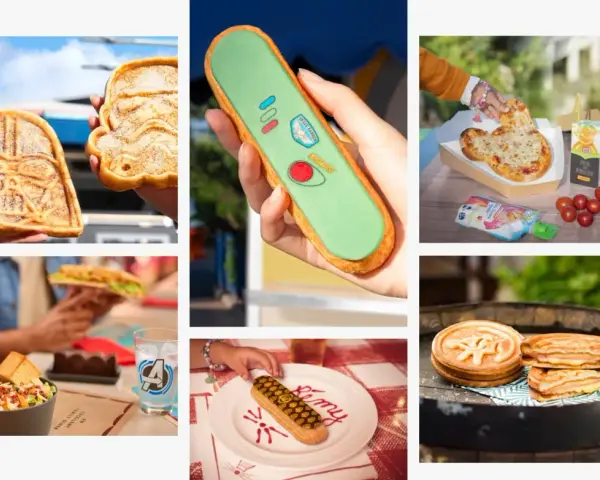 Disneyland Paris Restaurants: Preise für Star Wars-Waffeln, Buzz Lightyear-Eclairs, Mickey-Pizza und mehr.