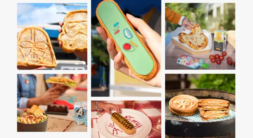 Disneyland Paris Restaurants: Preise für Star Wars-Waffeln, Buzz Lightyear-Eclairs, Mickey-Pizza und mehr.